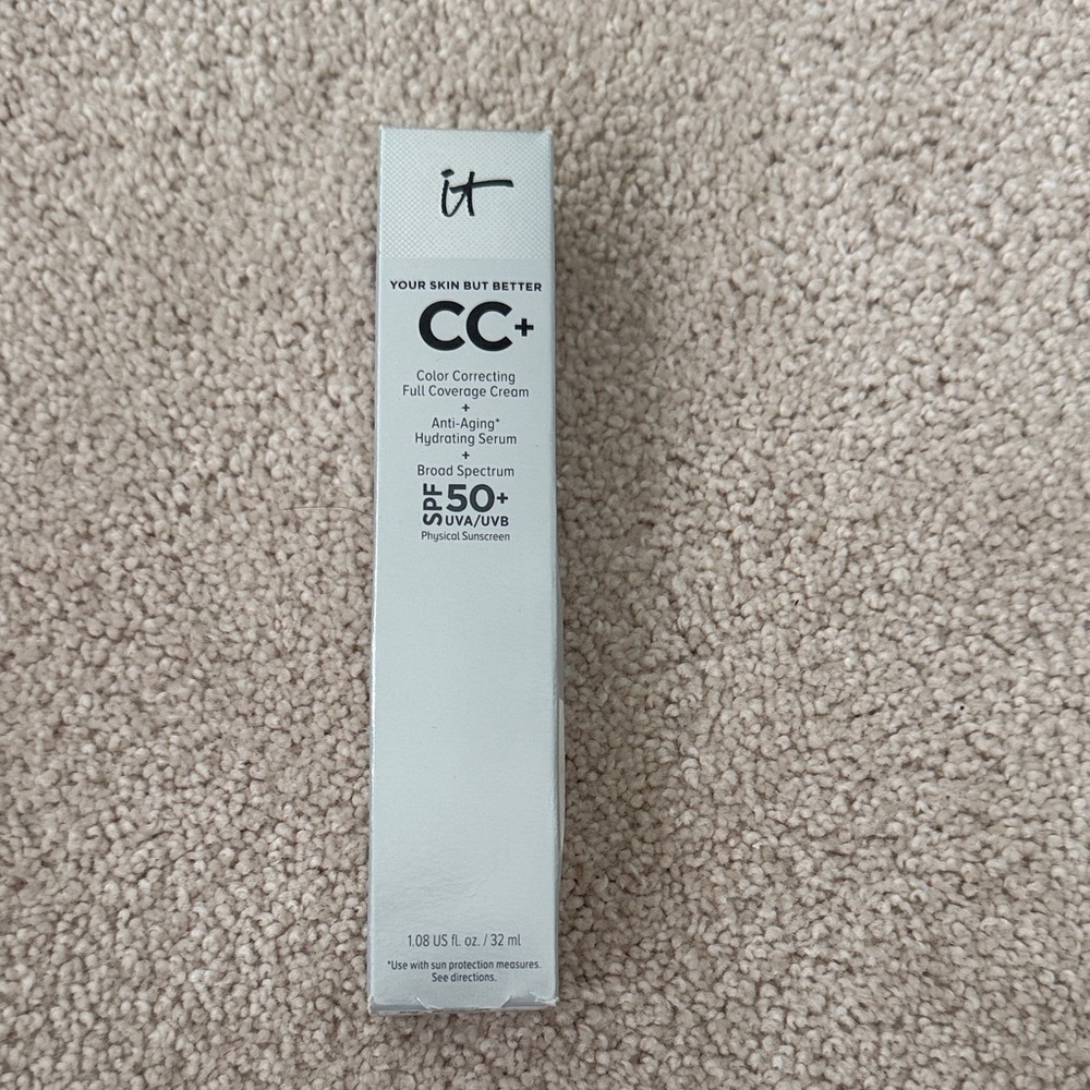 IT Cosmetics CC+ Cream in Light Gray Packaging